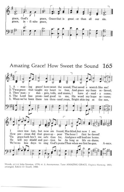 Baptist Hymnal (1975 ed) page 155