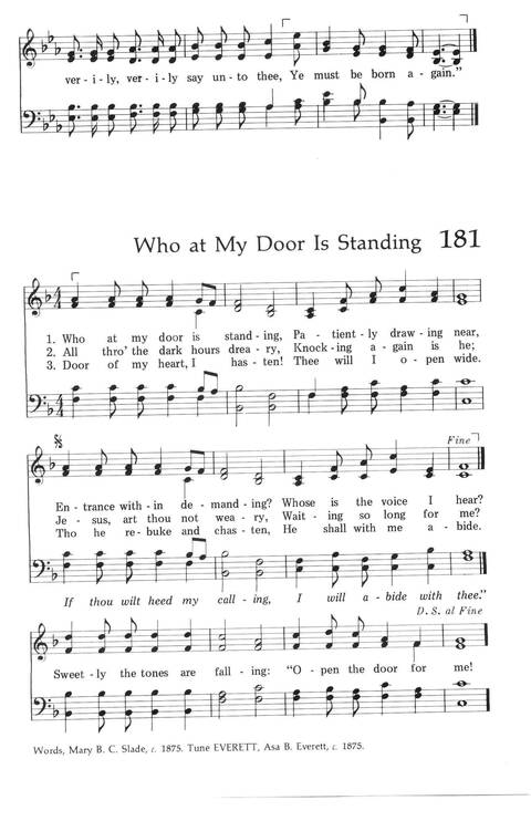 Baptist Hymnal (1975 ed) page 171