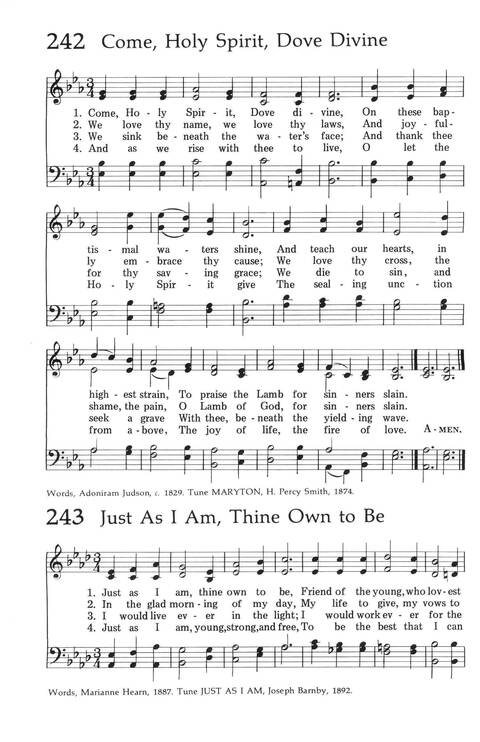Baptist Hymnal (1975 ed) page 232
