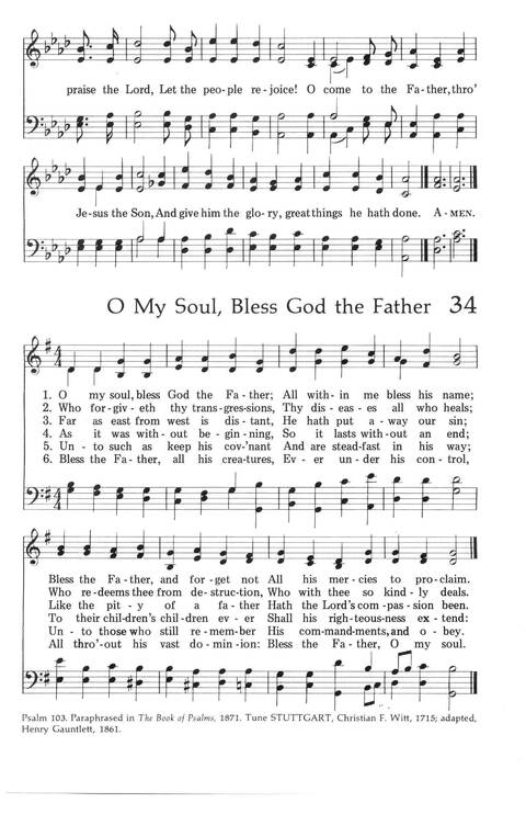Baptist Hymnal (1975 ed) page 31