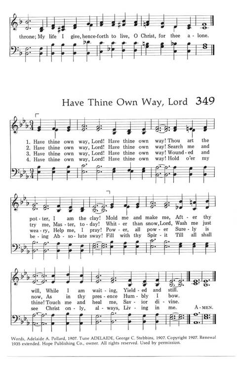 Baptist Hymnal (1975 ed) page 335