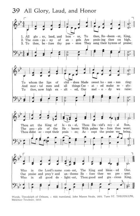 Baptist Hymnal (1975 ed) page 36