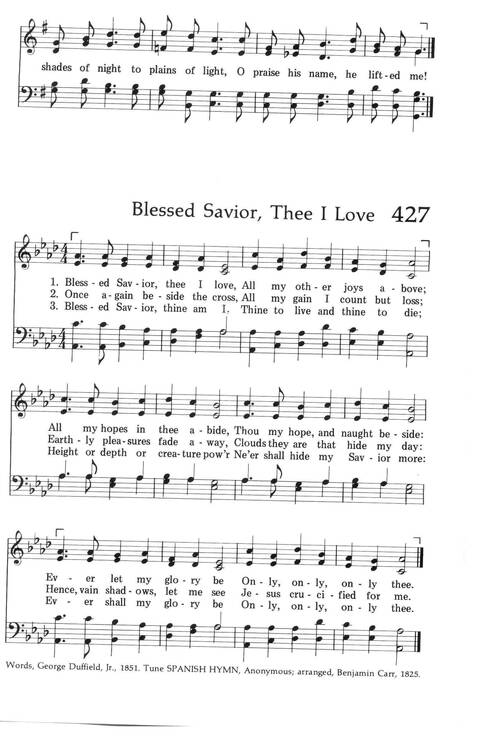 Baptist Hymnal (1975 ed) page 411