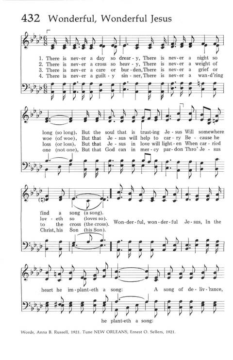 Baptist Hymnal (1975 ed) page 416