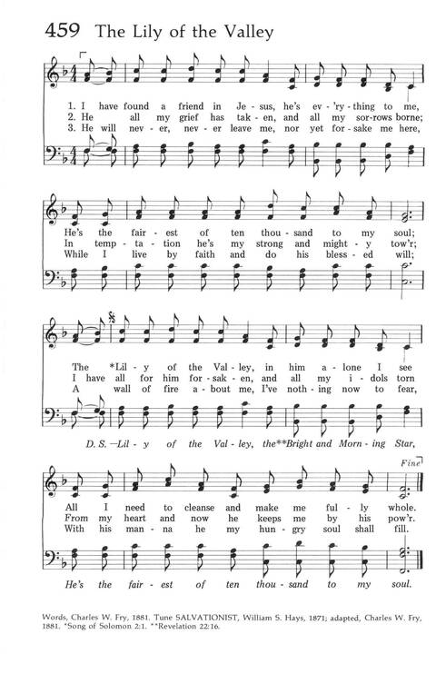 Baptist Hymnal (1975 ed) page 444