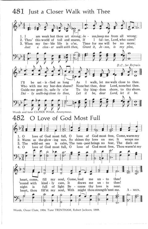 Baptist Hymnal (1975 ed) page 466