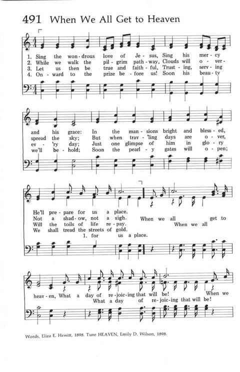 Baptist Hymnal (1975 ed) page 474