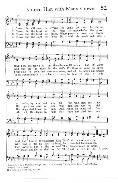 Baptist Hymnal (1975 ed) page 49