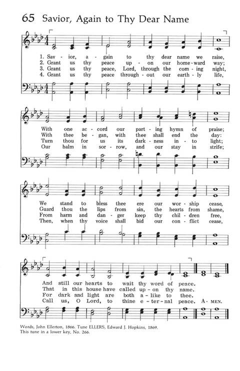 Baptist Hymnal (1975 ed) page 62