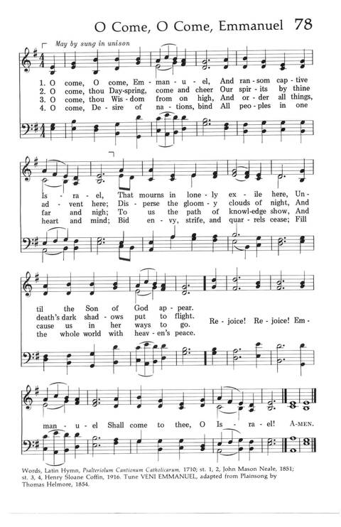 Baptist Hymnal (1975 ed) page 73