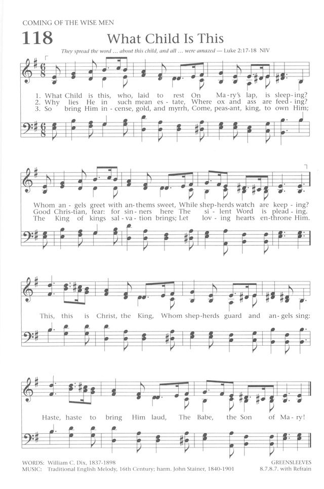 Baptist Hymnal 1991 page 104