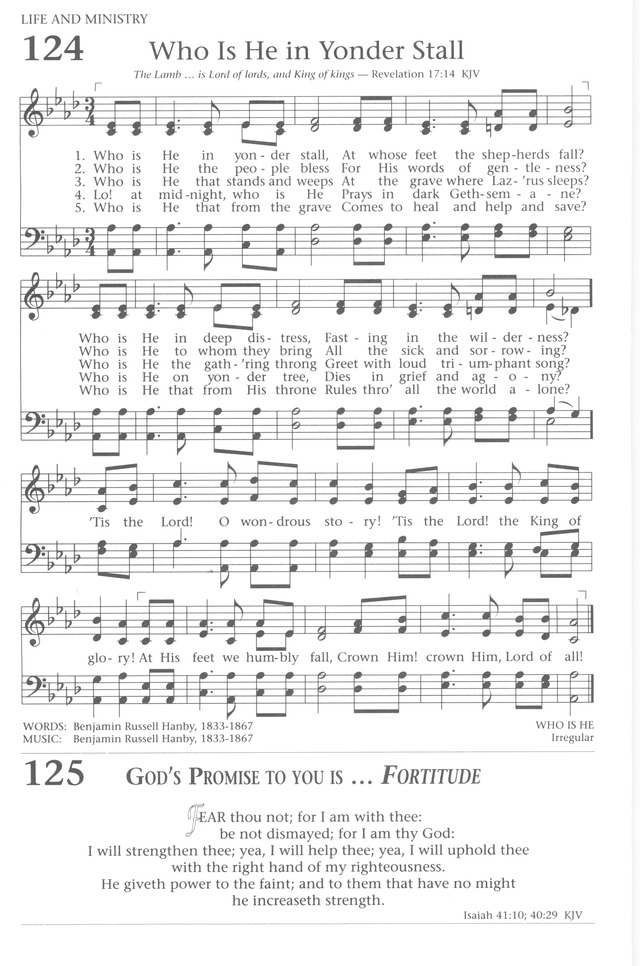 Baptist Hymnal 1991 page 110