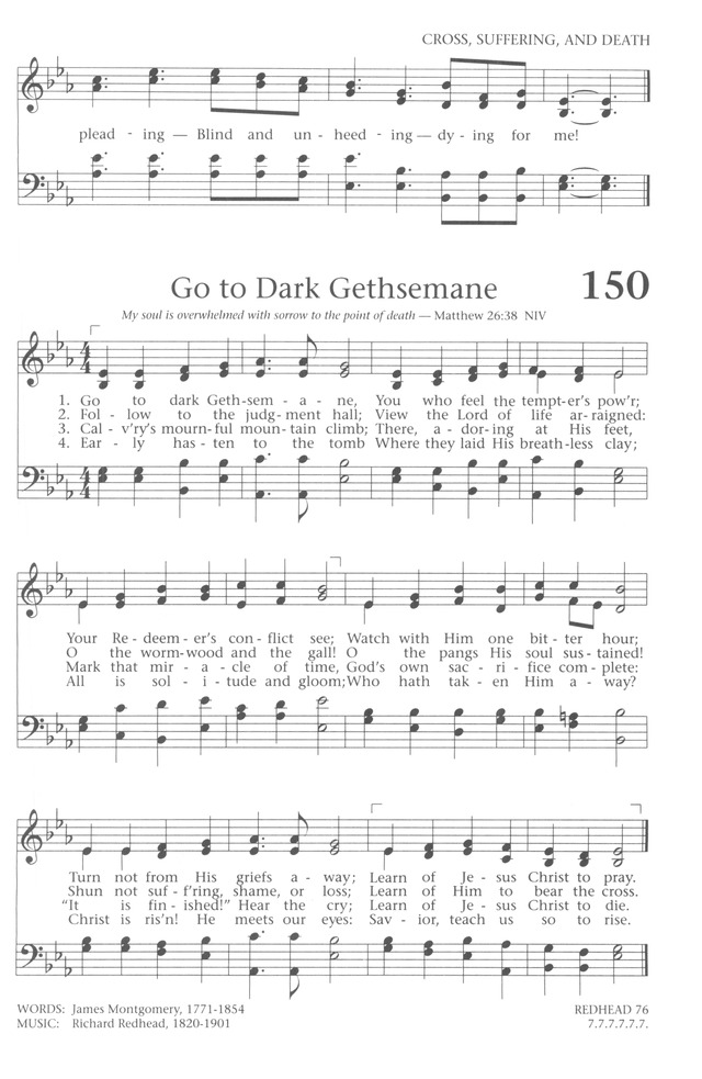 Baptist Hymnal 1991 page 133
