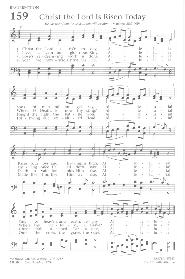 Baptist Hymnal 1991 page 142