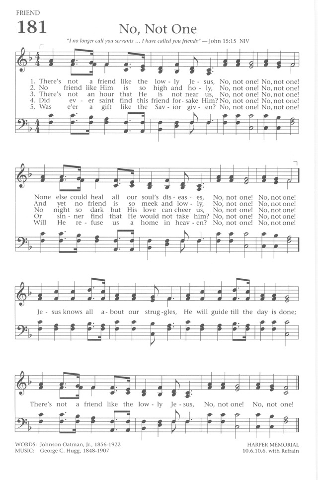 Baptist Hymnal 1991 page 162