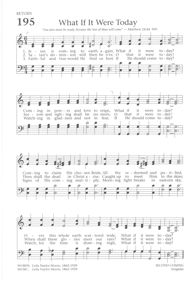 Baptist Hymnal 1991 page 176