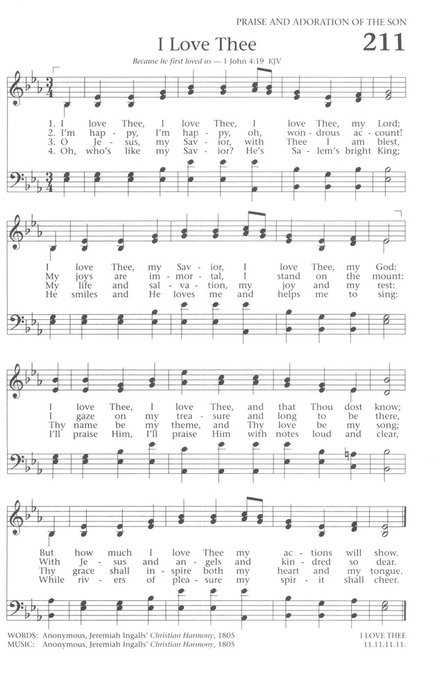 Baptist Hymnal 1991 page 193