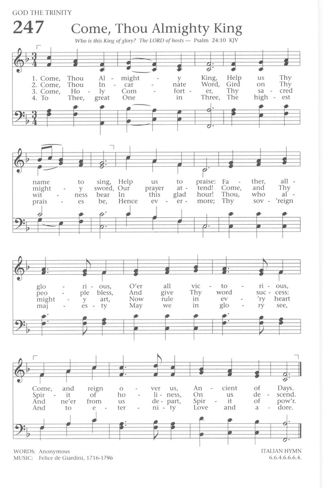 Baptist Hymnal 1991 page 224