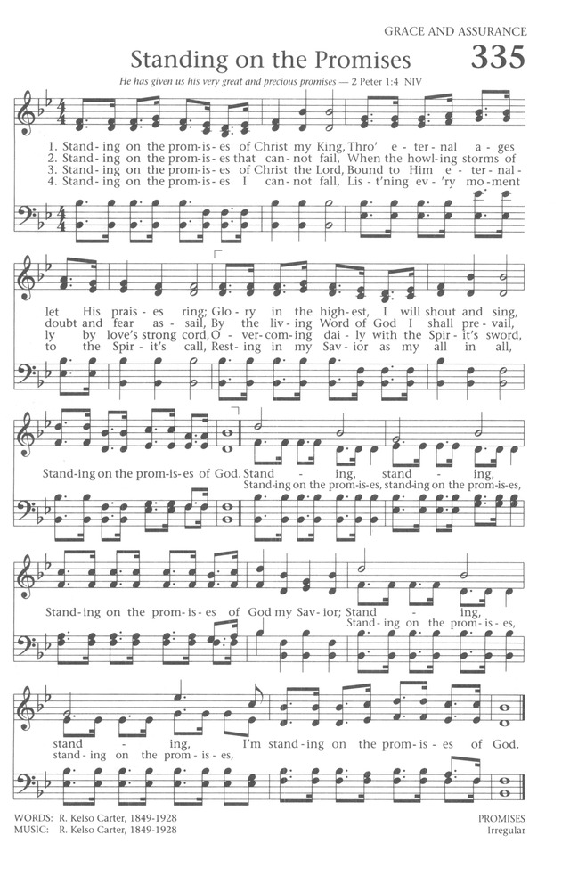 Baptist Hymnal 1991 page 299