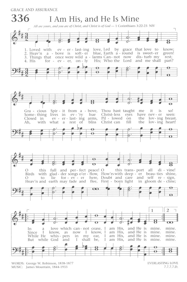 Baptist Hymnal 1991 page 300