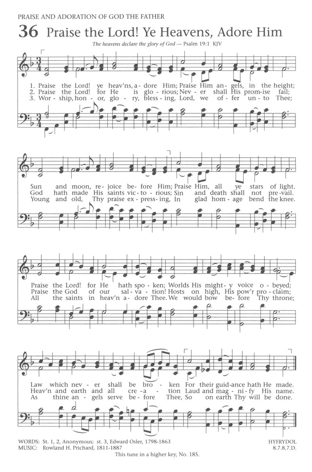 Baptist Hymnal 1991 page 32