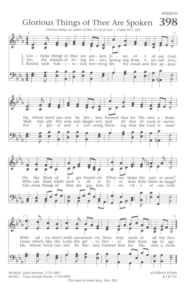Baptist Hymnal 1991 page 351