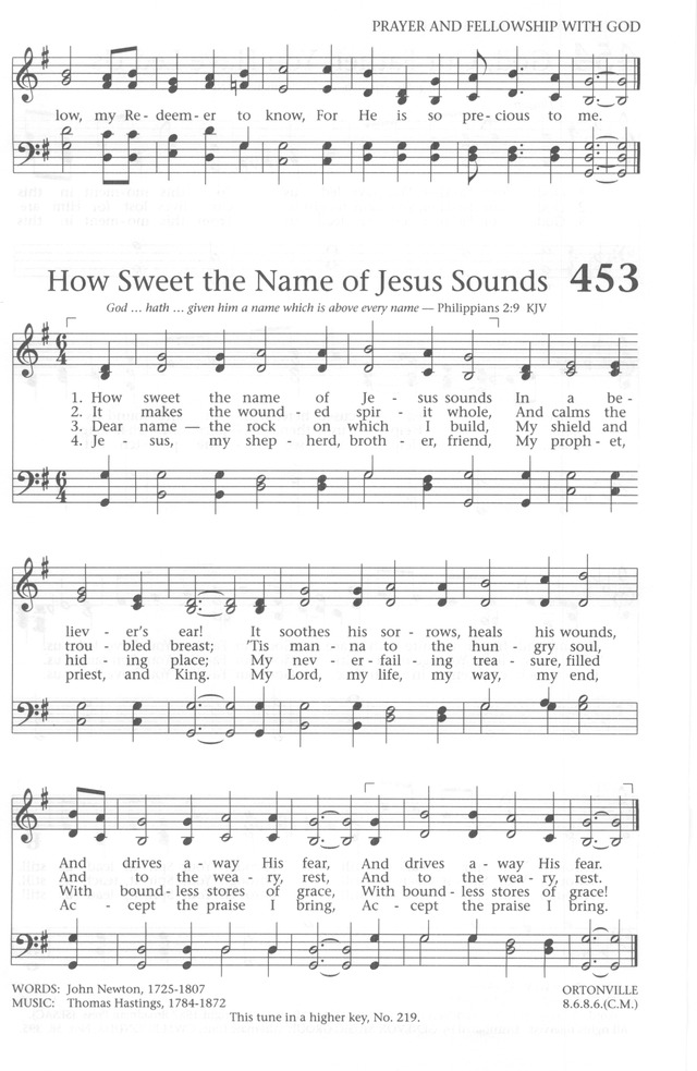 Baptist Hymnal 1991 page 403