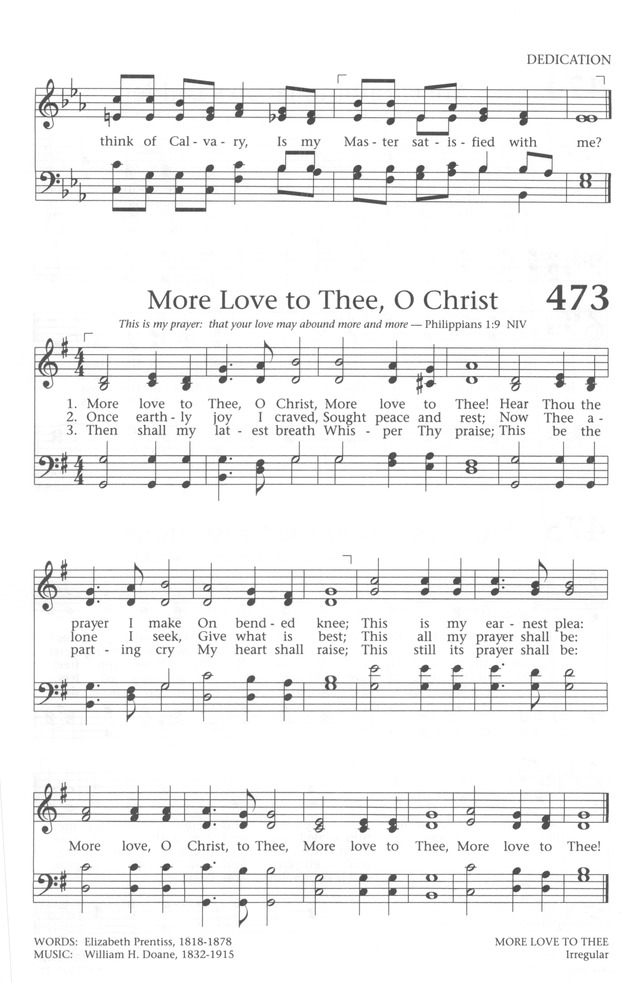 Baptist Hymnal 1991 page 421