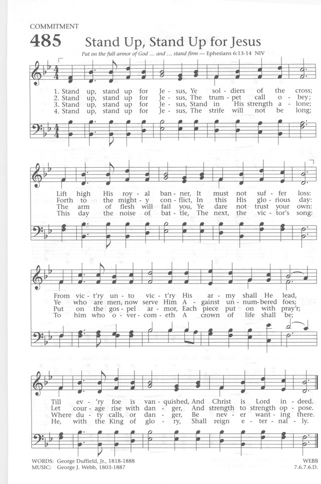 Baptist Hymnal 1991 page 430