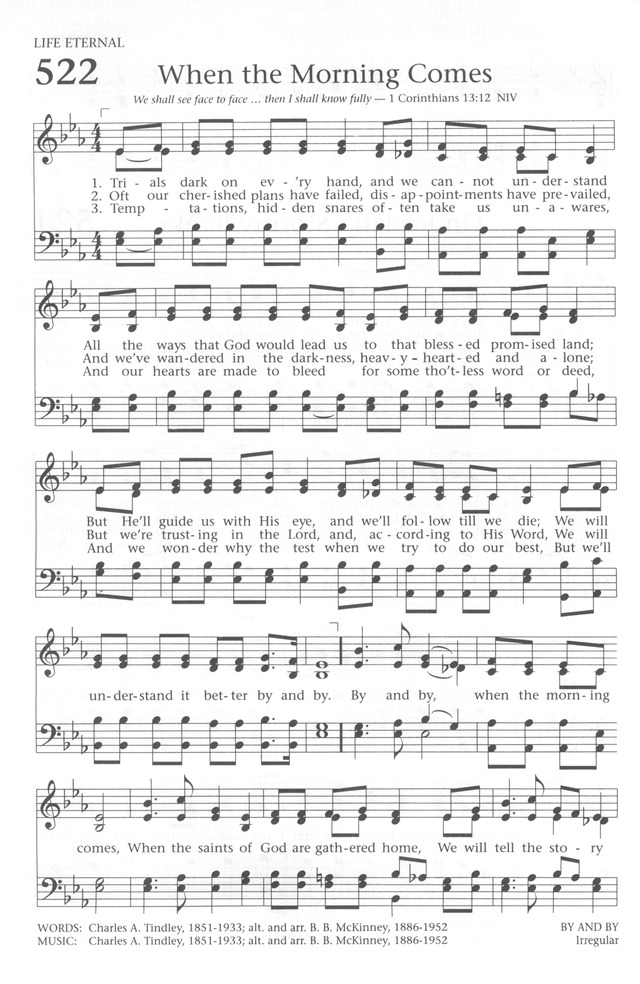 Baptist Hymnal 1991 page 464