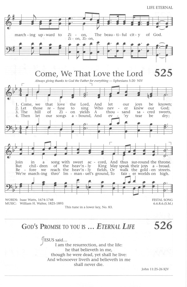 Baptist Hymnal 1991 page 467