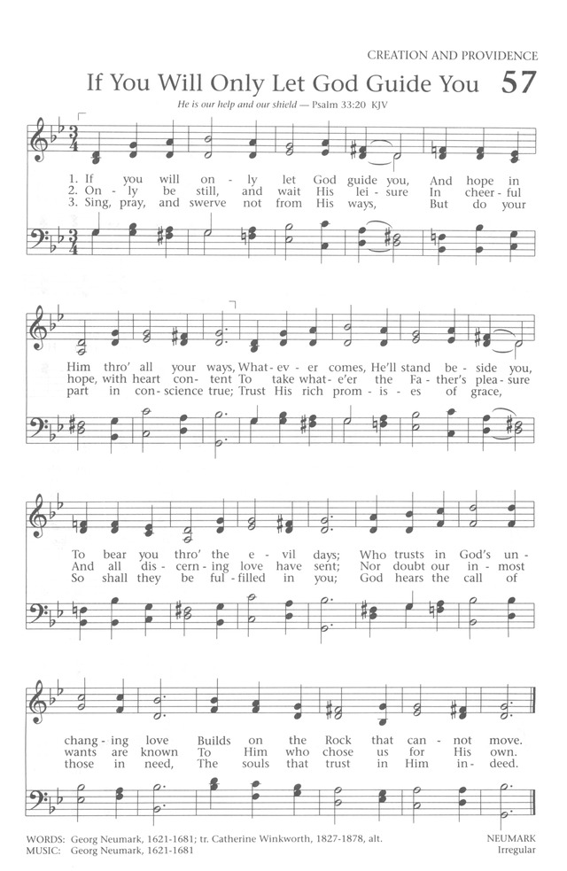 Baptist Hymnal 1991 page 51