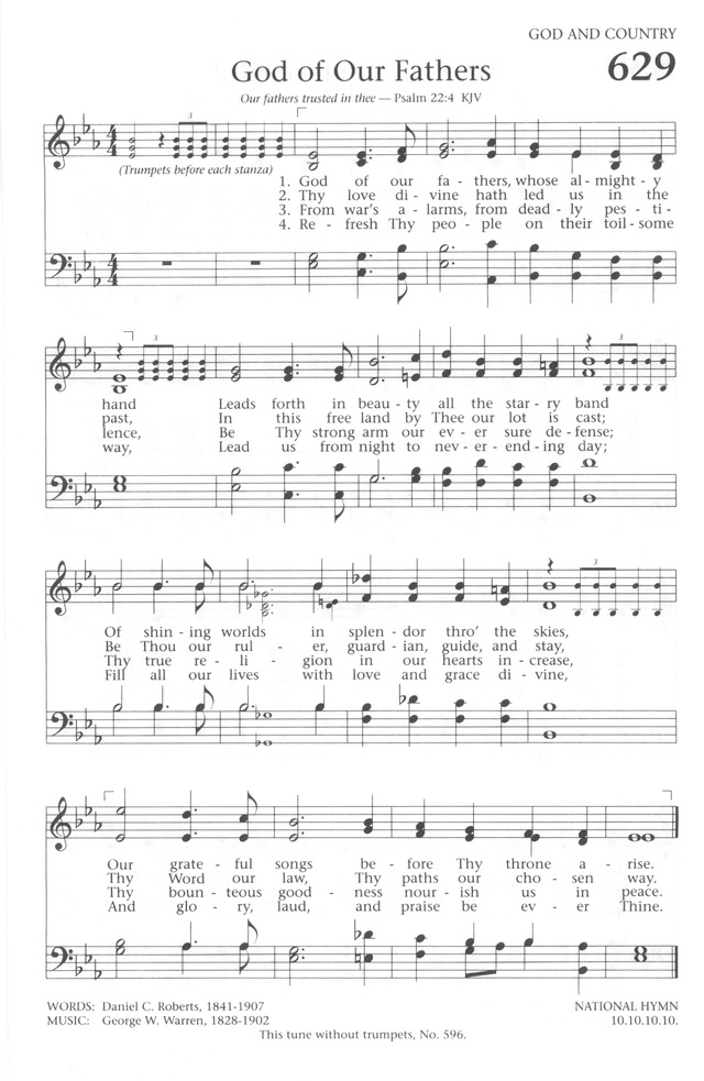 Baptist Hymnal 1991 page 561