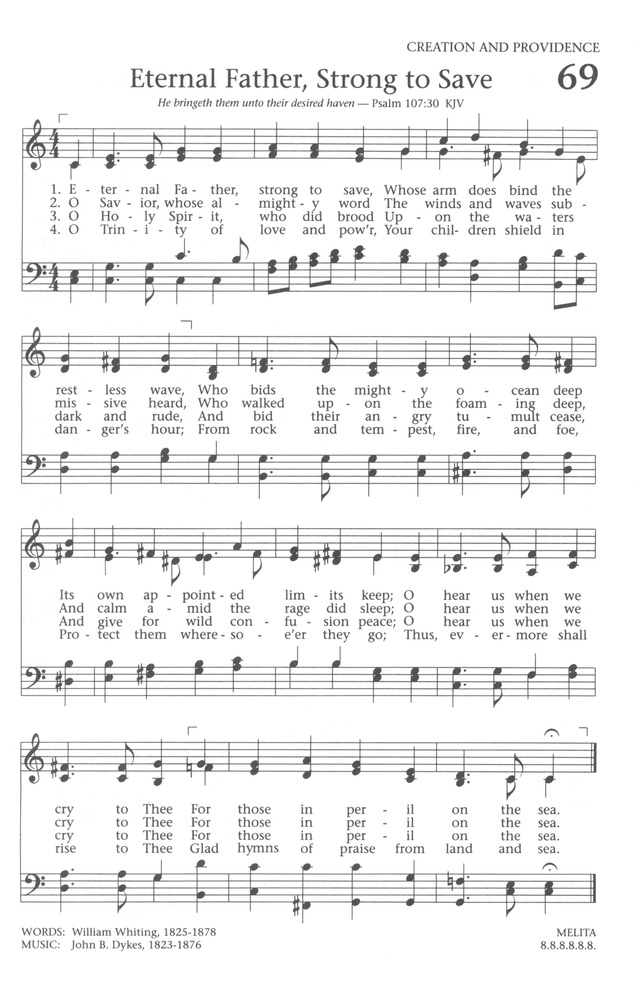 Baptist Hymnal 1991 page 63