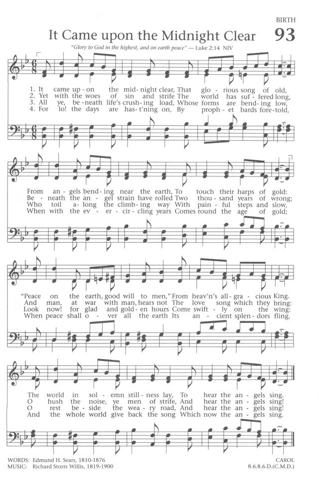 Baptist Hymnal 1991 page 83