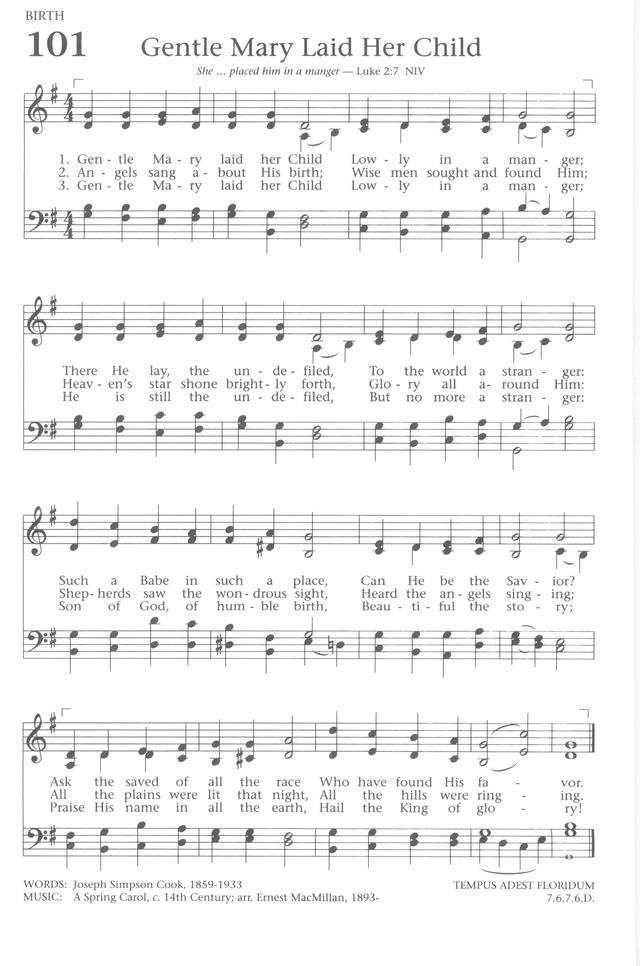 Baptist Hymnal 1991 page 90