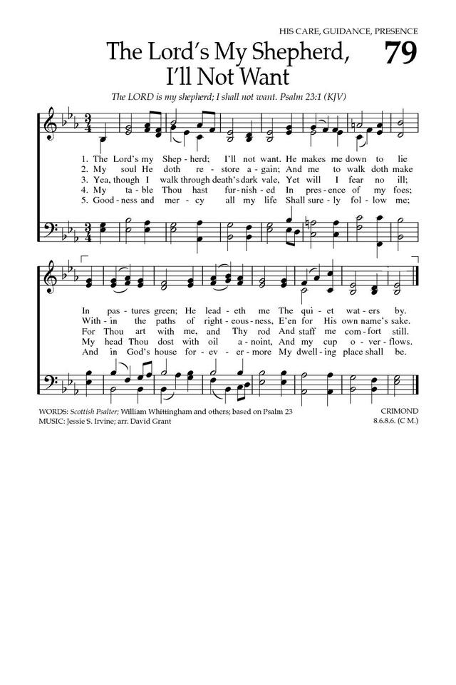 Baptist Hymnal 2008 page 118