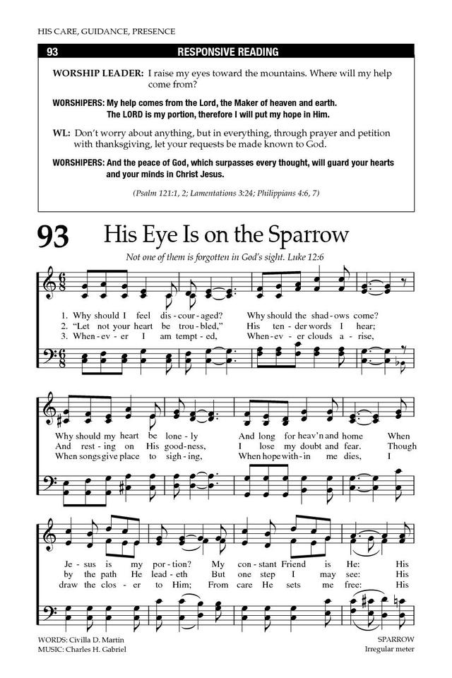 Baptist Hymnal 2008 page 135