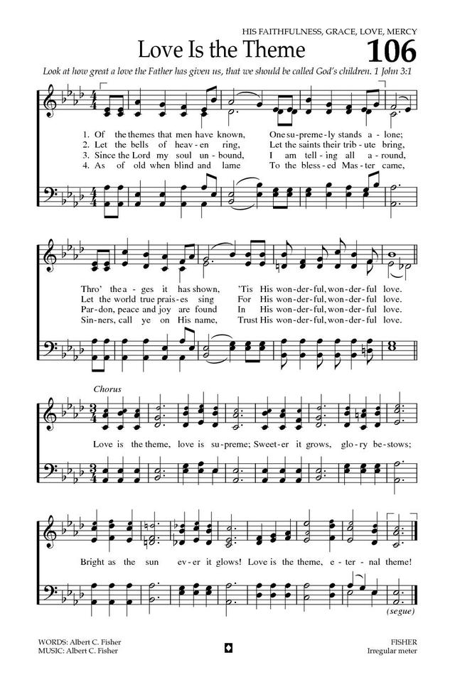 Baptist Hymnal 2008 page 156