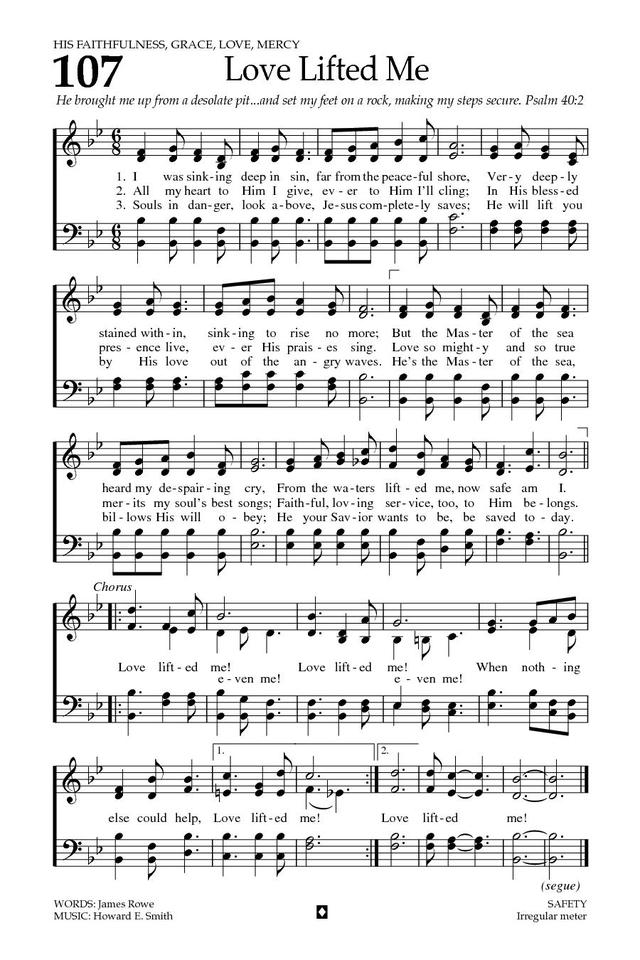 Baptist Hymnal 2008 page 157