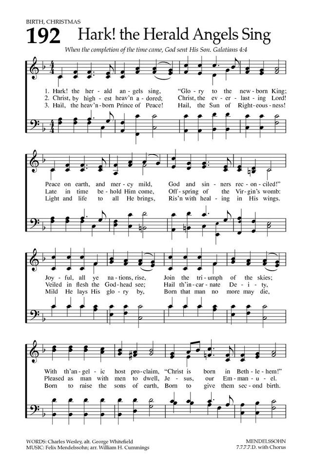 Baptist Hymnal 2008 page 279