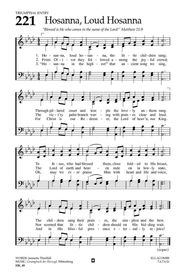 Baptist Hymnal 2008 page 315
