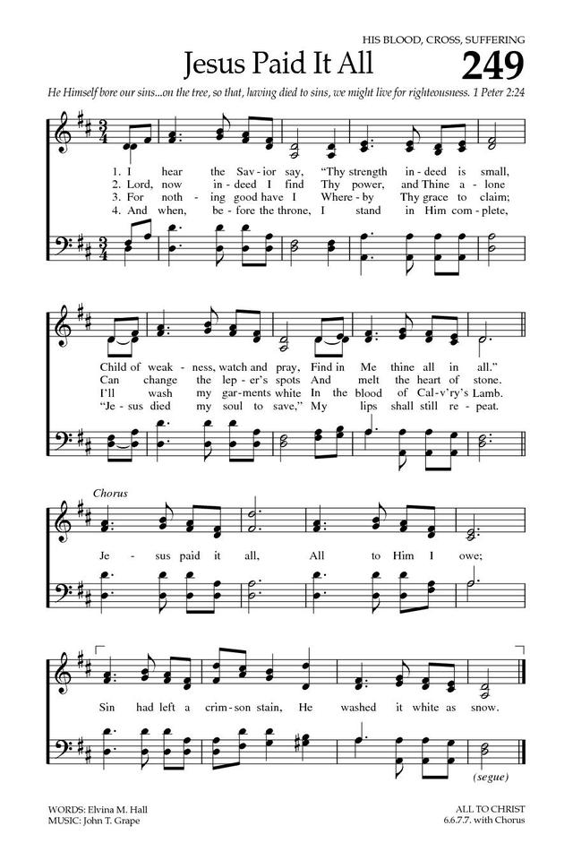 Baptist Hymnal 2008 page 351