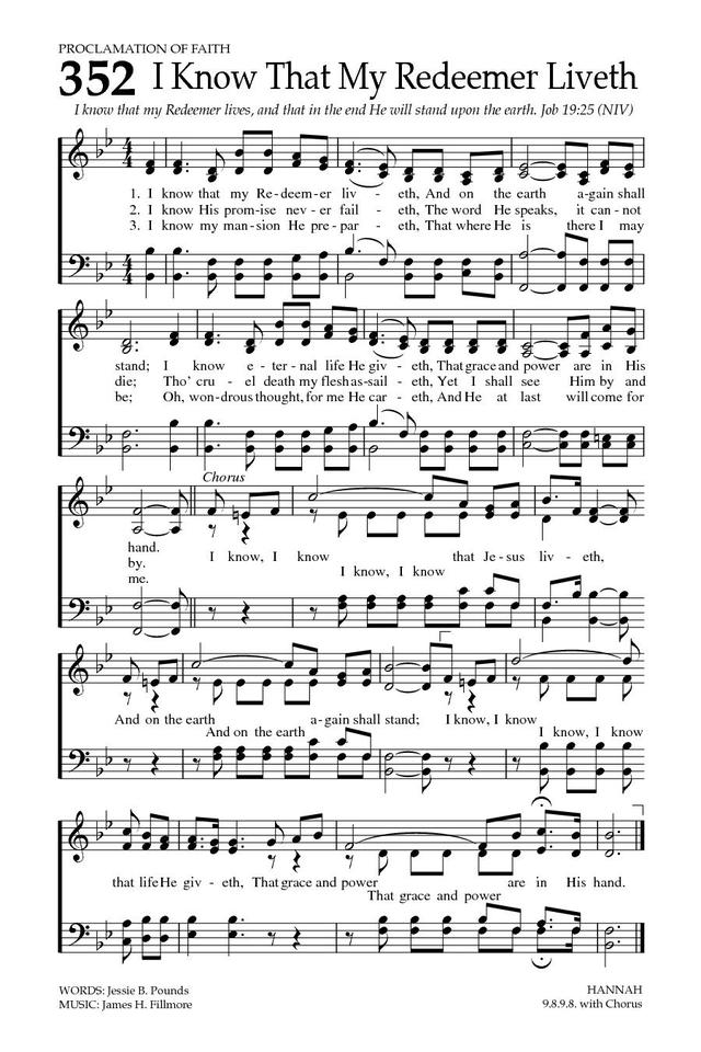 Baptist Hymnal 2008 page 498
