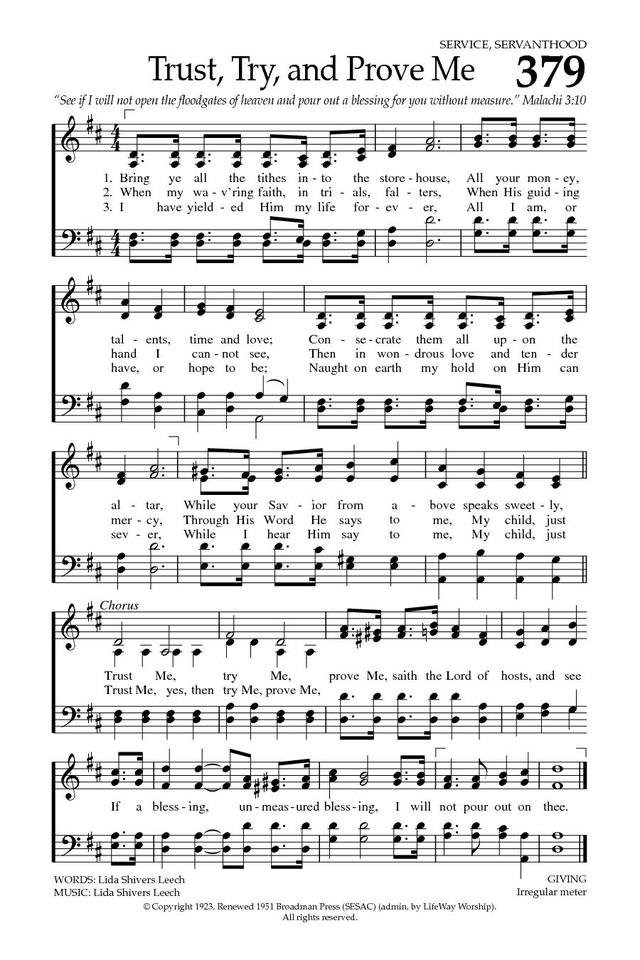 Baptist Hymnal 2008 page 531