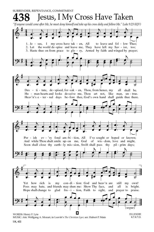 Baptist Hymnal 2008 page 601
