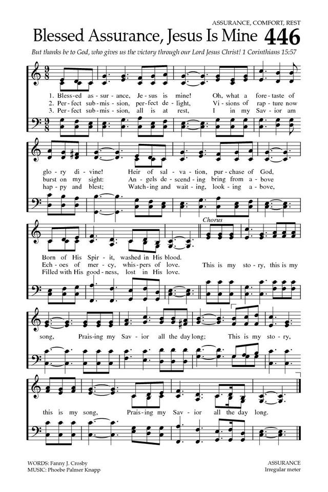 Baptist Hymnal 2008 page 612