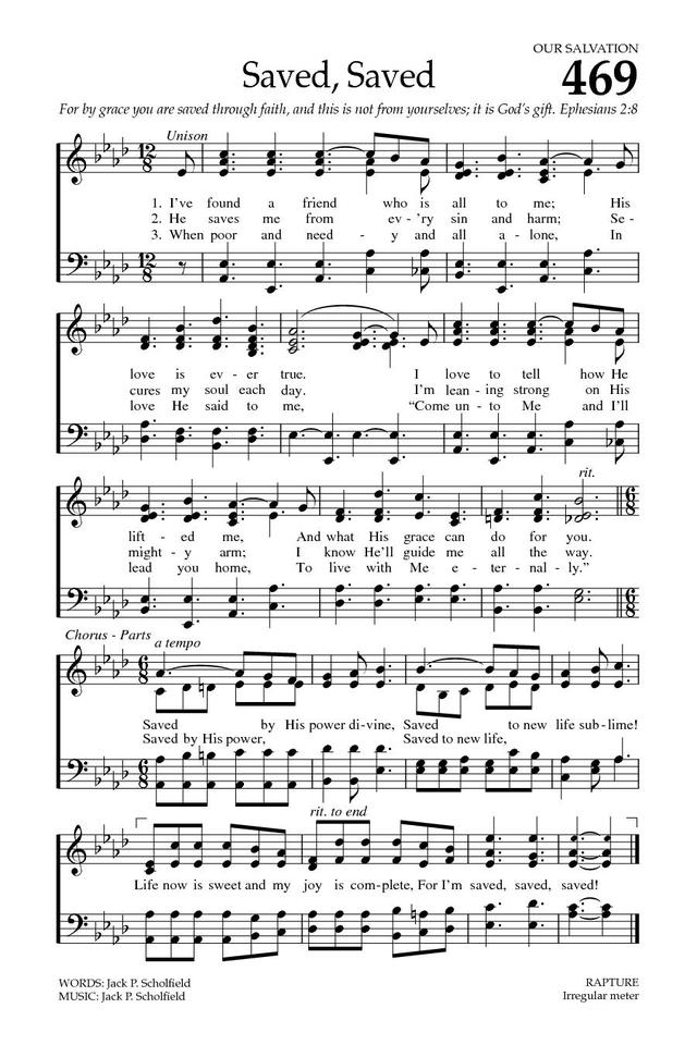 Baptist Hymnal 2008 page 644