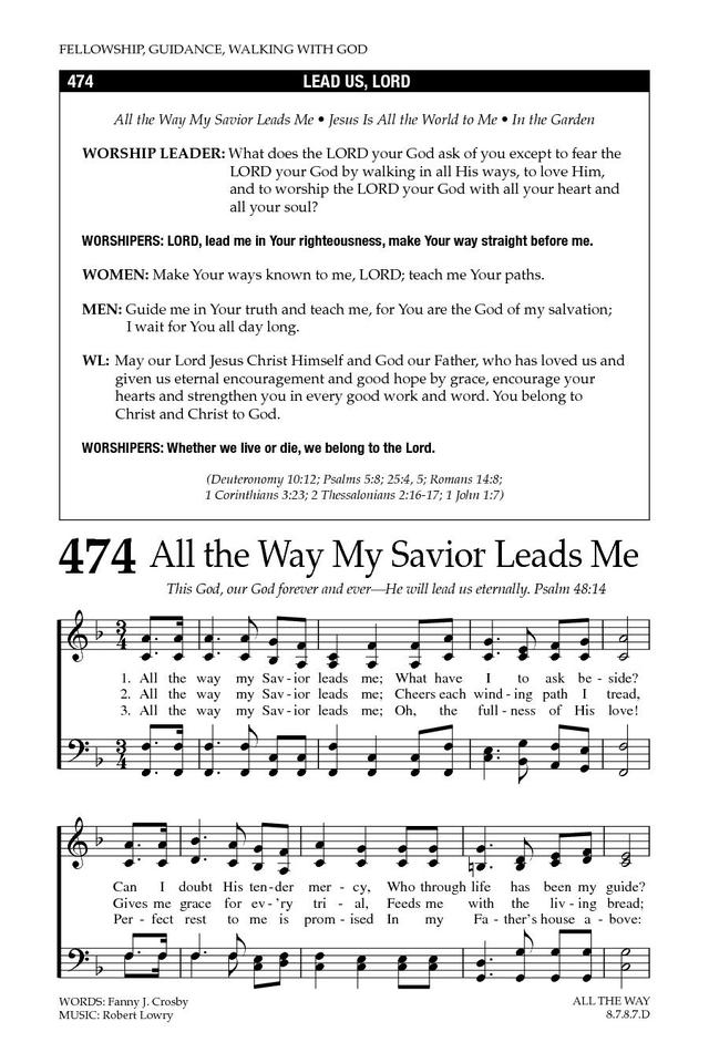 Baptist Hymnal 2008 page 649