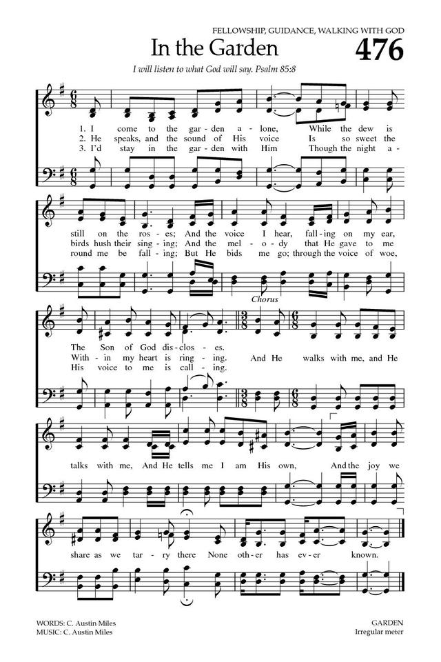 Baptist Hymnal 2008 page 652